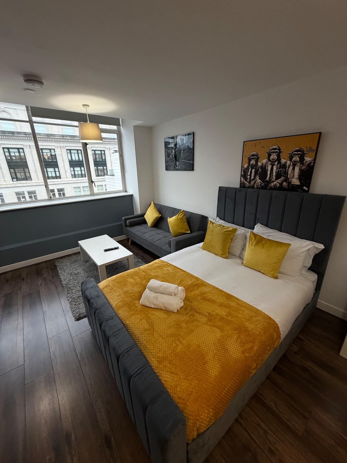 City View Studio Apartment – Liverpool