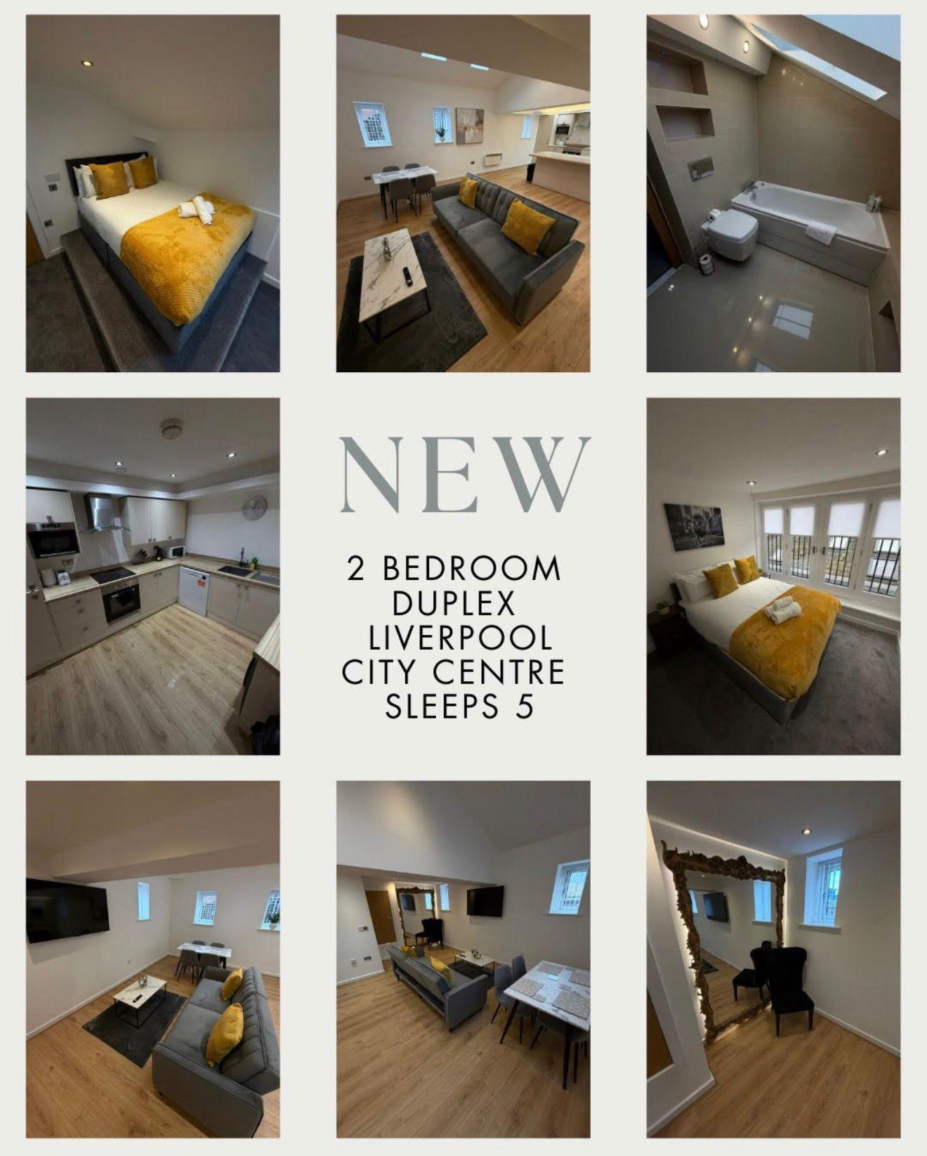 City Centre Duplex Apartment Liverpool